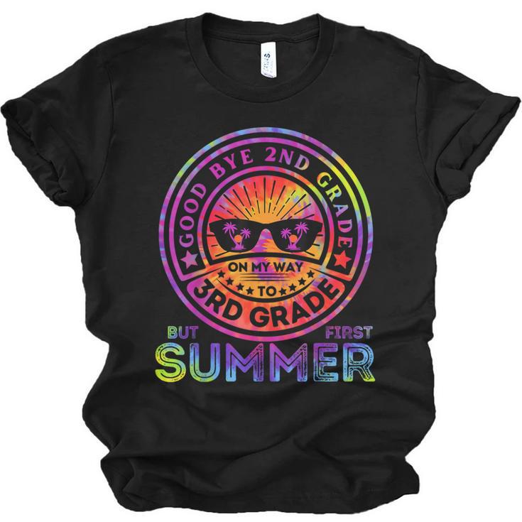 Goodbye 2nd Grade Graduation To 3rd Grade First Summer Kids Unisex Jersey T-Shirt
