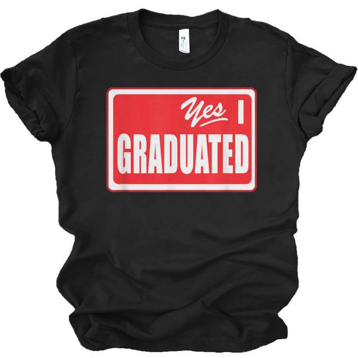Graduate Class Of 2025 Senior Graduation End Of School Year Unisex Jersey T-Shirt