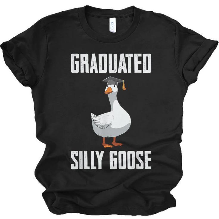 Graduated Silly Goose Student Graduation 2026 Grad Unisex Jersey T-Shirt