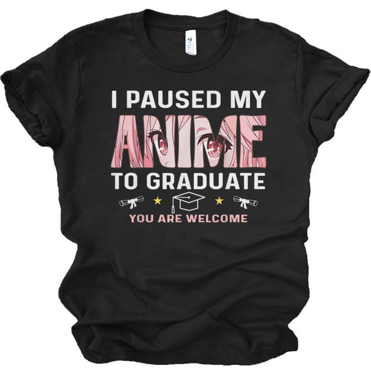 Graduation 5th 6th 8th Grade Class 2023 Anime Graduate Girls Unisex Jersey T-Shirt