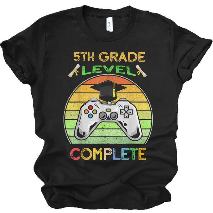Graduation 5th Grade Level Complete Gamer Class 2021 Gaming Unisex Jersey T-Shirt