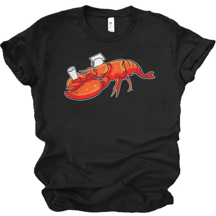 Graduation Bachelor Master Doctor PhD Study School Lobster Unisex Jersey T-Shirt
