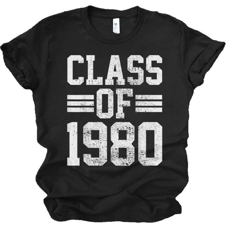 Graduation Class 1980 Unisex Jersey T-Shirt