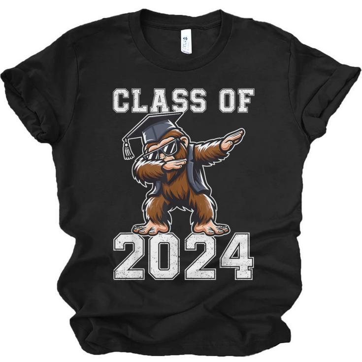Graduation Class Of 2024 Bigfoot Graduated Seniors 2024 Unisex Jersey T-Shirt