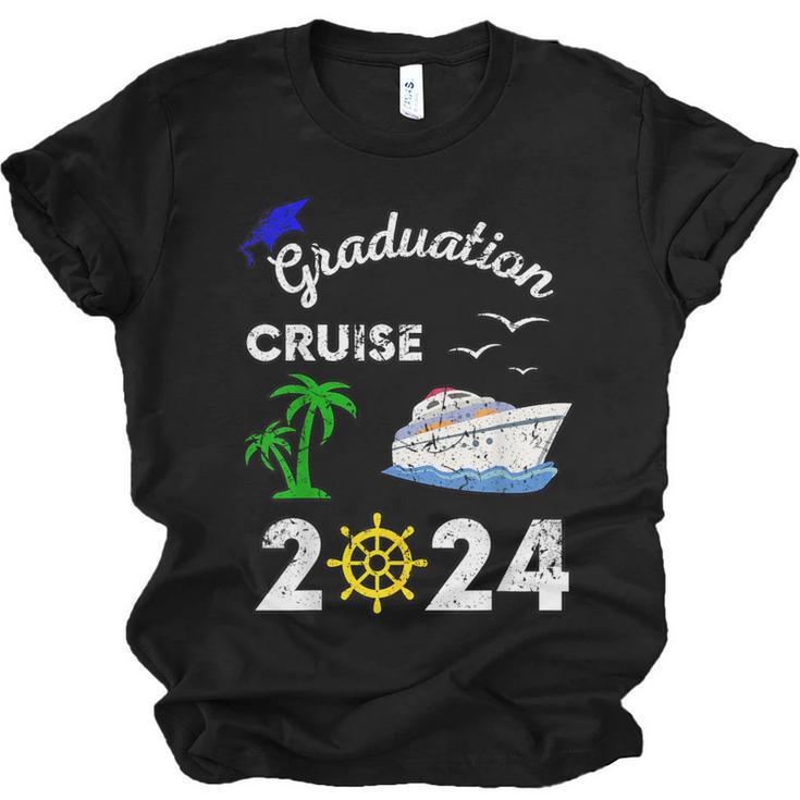 Graduation Cruise 2024 Ship Boat Vacation Summer Vacation Men Women Kids Unisex Jersey T-Shirt