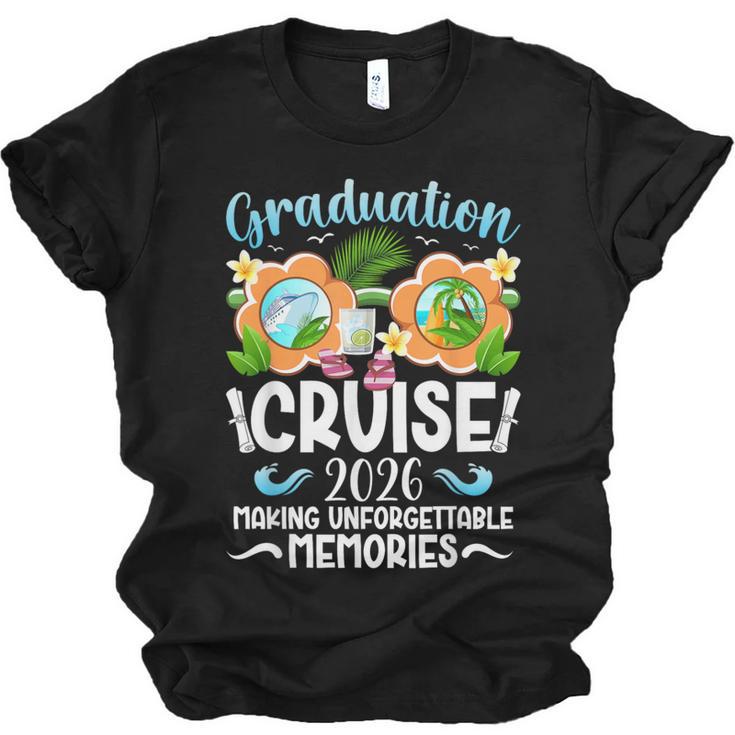 Graduation Cruise 2026 Making Memories Graduate Cruising Unisex Jersey T-Shirt