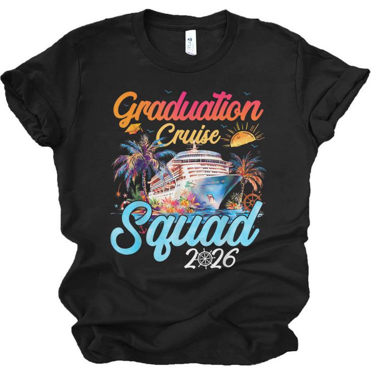 Graduation Cruise Squad 2026 Cruising Graduation Unisex Jersey T-Shirt