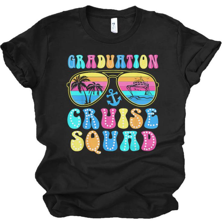 Graduation Cruise Squad Class Of 2025 Vacation Family Grad Unisex Jersey T-Shirt