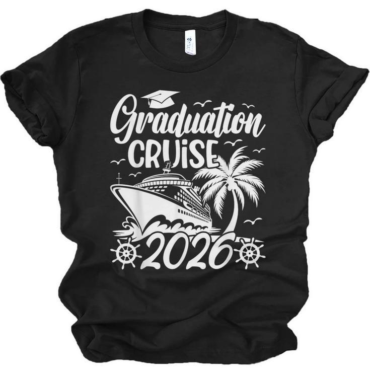 Graduation Cruise Trip 2026 Vacation Graduate Cruising Unisex Jersey T-Shirt