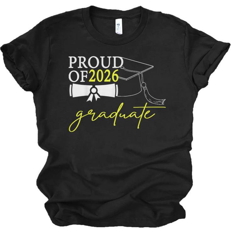 Graduation Decorations 2026 Proud Of 2026 Graduate Occaion Unisex Jersey T-Shirt
