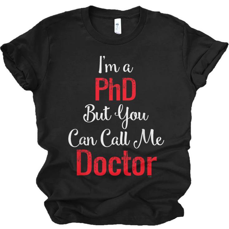 Graduation Gifts For Doctor Him Or Her Tee Shirt Unisex Jersey T-Shirt