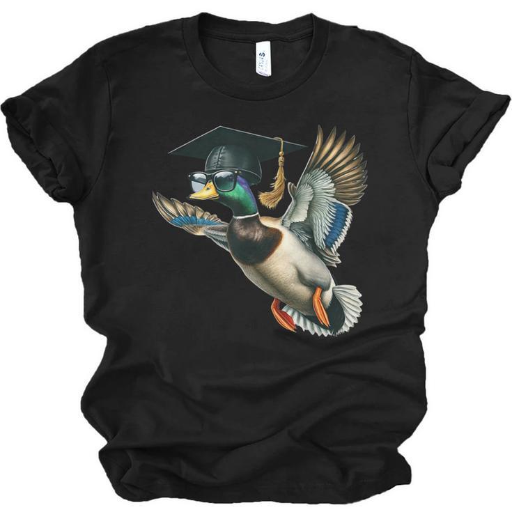 Graduation Mallard Duck Hunter Hunting Season Grad Hunting Unisex Jersey T-Shirt