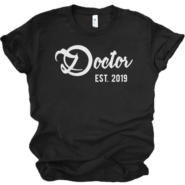 Graduation For New Doctors Est 2019 Unisex Jersey T-Shirt