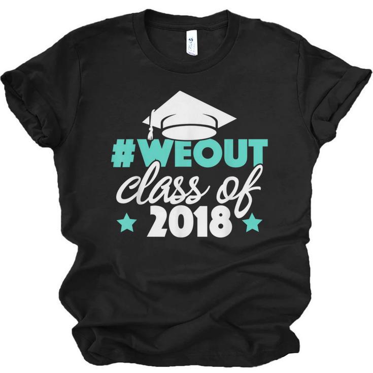 Graduation Shirt We Out Class Of 2018 Graduation Tee Unisex Jersey T-Shirt