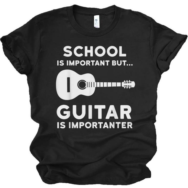 Graduation Shirt For Guitar Players & Band Member Unisex Jersey T-Shirt