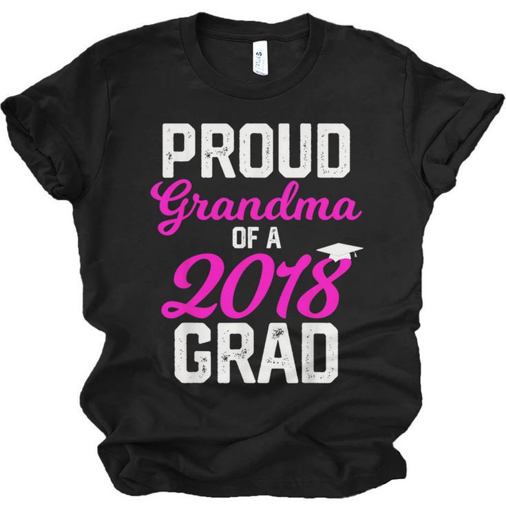 Grandma Graduation Shirt 2018 High School College Grad Unisex Jersey T-Shirt