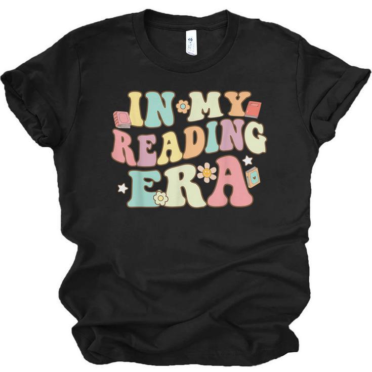 Groovy In My Reading Era Read Book Reader Reading Unisex Jersey T-Shirt
