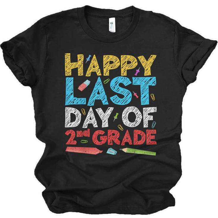 Happy Last Day Of 2nd Grade Shirt Second Grade Graduation Unisex Jersey T-Shirt