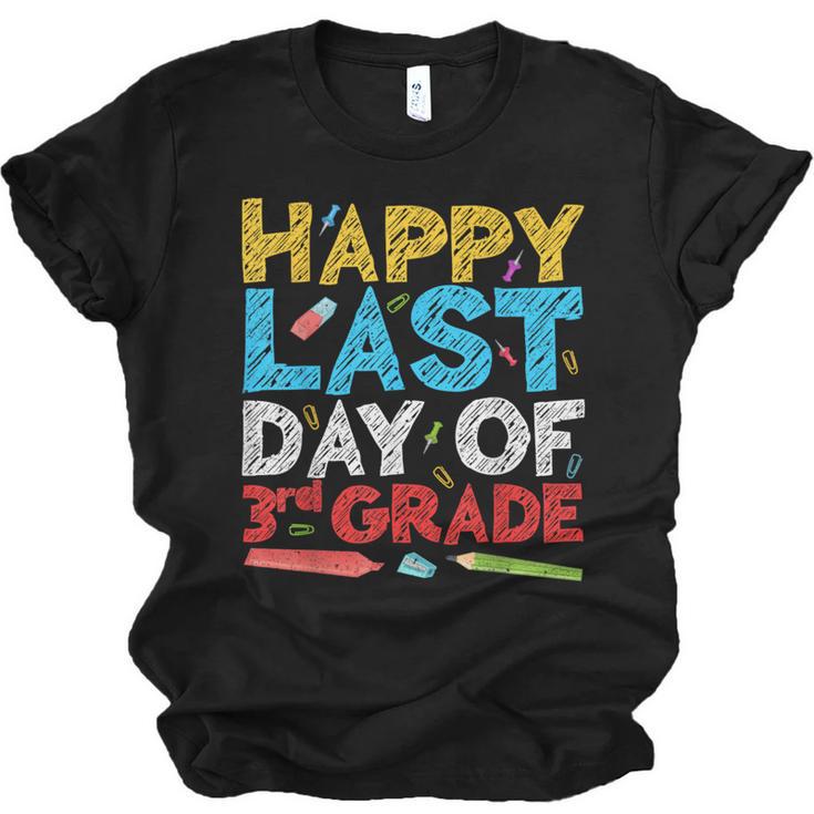 Happy Last Day Of 3rd Grade Shirt Third Grade Graduation Unisex Jersey T-Shirt