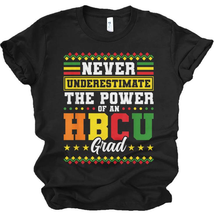 HBCU Grad Historically College Graduation Unisex Jersey T-Shirt