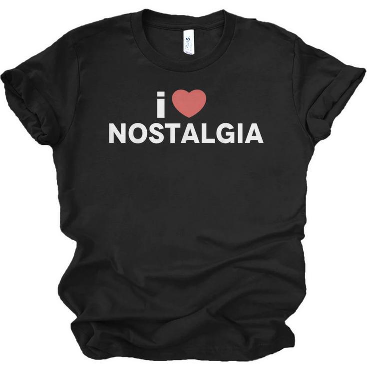 I Heart Love Nostalgia Unisex Jersey T-Shirt