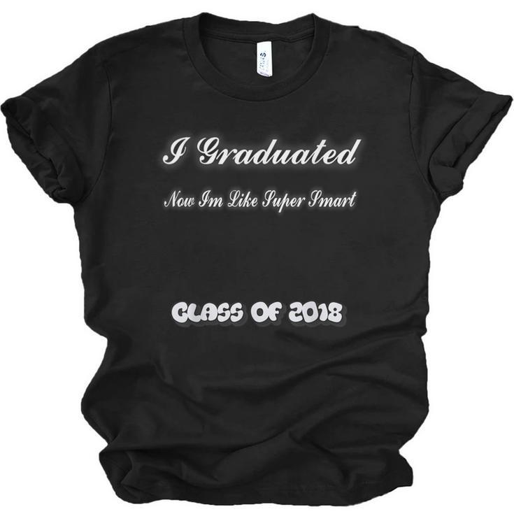 High School College Graduation Senior 2018 Shirt Unisex Jersey T-Shirt