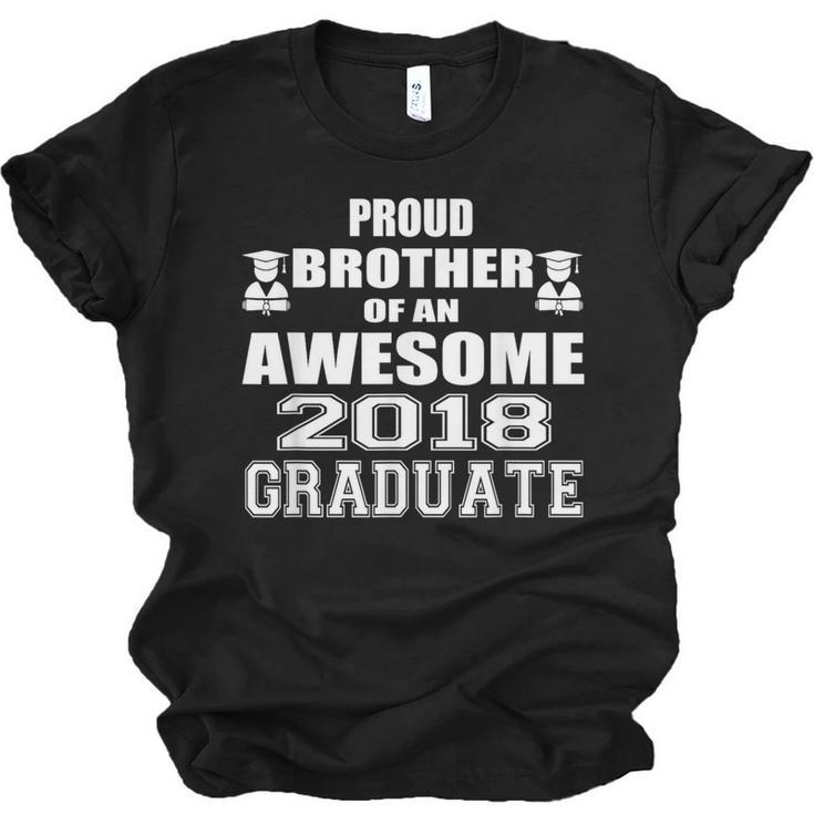 High School Graduation Shirt College Graduation Brother Unisex Jersey T-Shirt