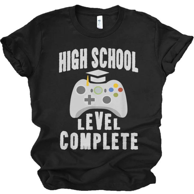 High School Graduation Shirt Gamer Graduation Unisex Jersey T-Shirt