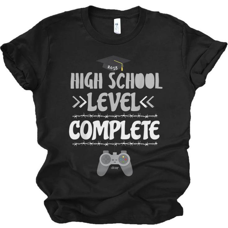 High School Graduation Shirt Video Gamer Graduation Unisex Jersey T-Shirt