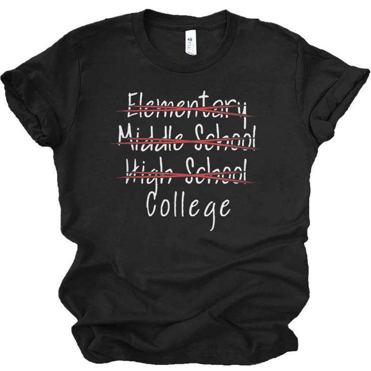 High School Graduation Shirts Graduate Grad Unisex Jersey T-Shirt
