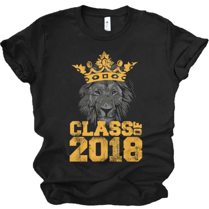 High School King Graduation Shirt Class Of 2018 Seniors Unisex Jersey T-Shirt