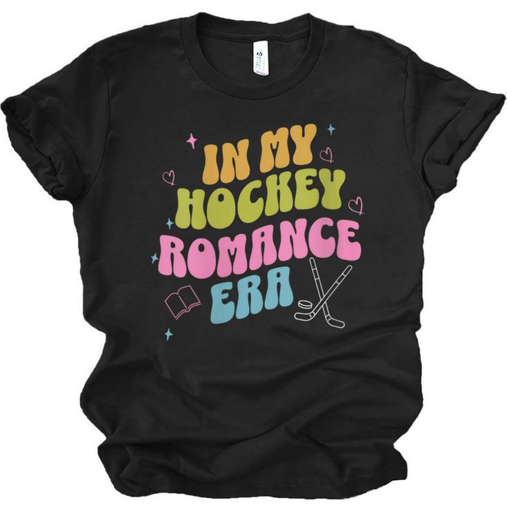 In My Hockey Romance Era Hockey Romance Reader Book CLub Unisex Jersey T-Shirt