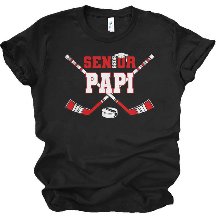 Hockey Senior Papi Graduation Class Of 2026 Kids Unisex Jersey T-Shirt