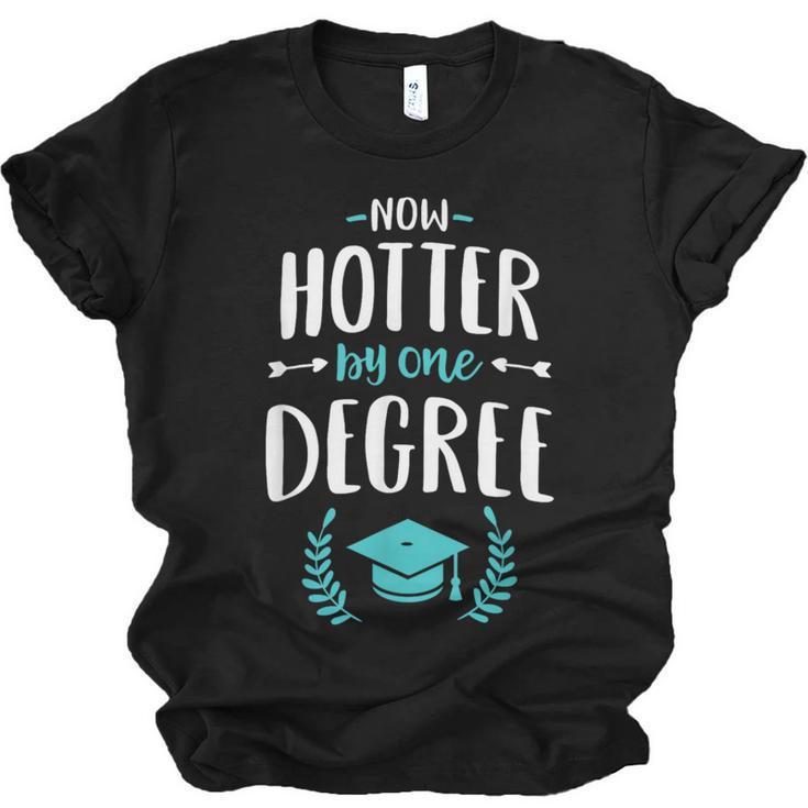 Now Hotter By One Degree Shirt Class Of 2024 Graduation Unisex Jersey T-Shirt