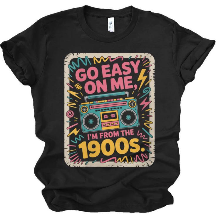 I'm From The 1900s 80s Millennial Boom Box Radio Unisex Jersey T-Shirt