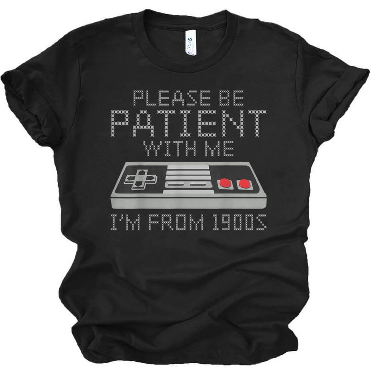 I'm From The 1900s Retro 90s Gaming Gamer Tee Unisex Jersey T-Shirt