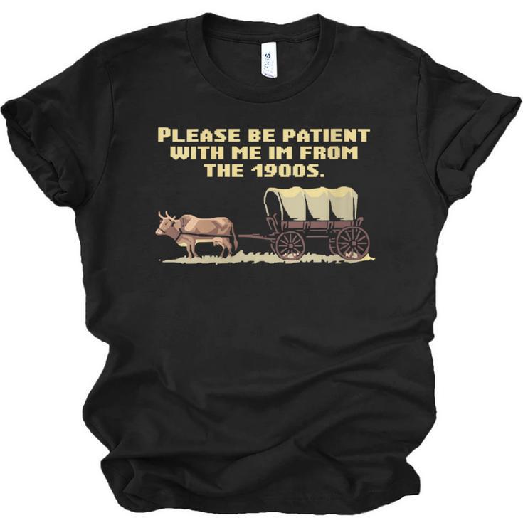 I'm From The 1900s Retro Wagon Unisex Jersey T-Shirt