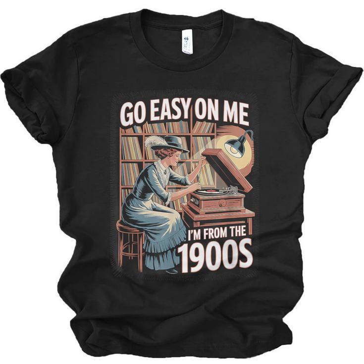 I'm From The 1900s Vinyl Record Lover For Women Unisex Jersey T-Shirt