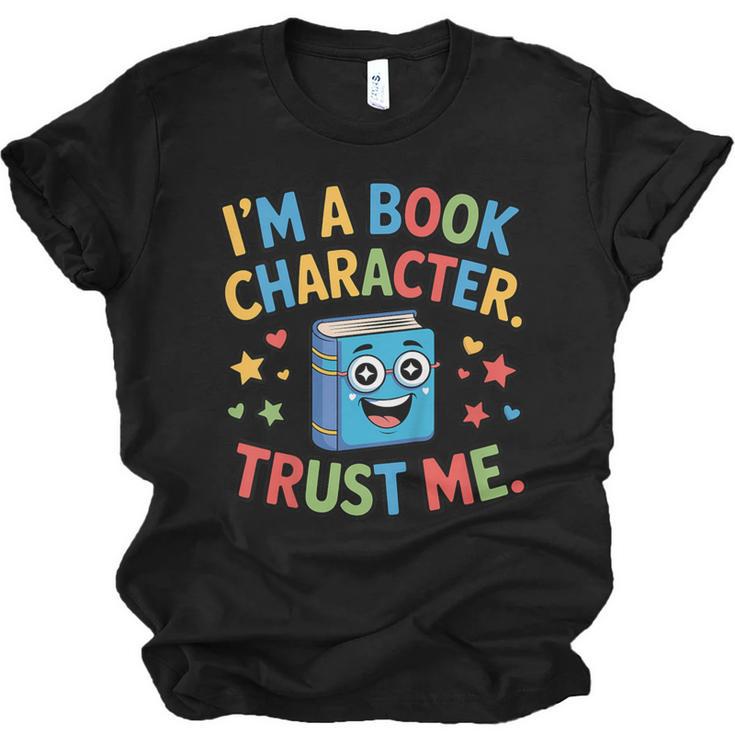 I'm a Book Character Costumes For Kids Storybook Character Unisex Jersey T-Shirt
