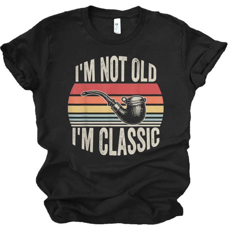 I'm Not Old I'm Classic Pipe Nostalgia Unisex Jersey T-Shirt