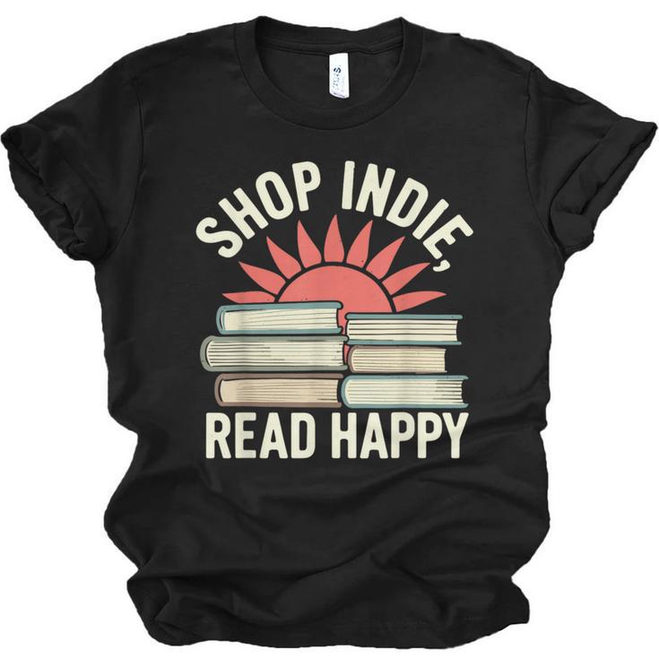 Independent Bookstore Fans Shop Local Literary Community Unisex Jersey T-Shirt