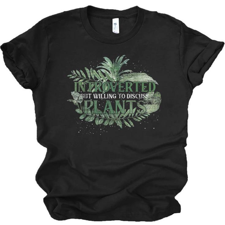 Introvert GardenerPlants Unisex Jersey T-Shirt