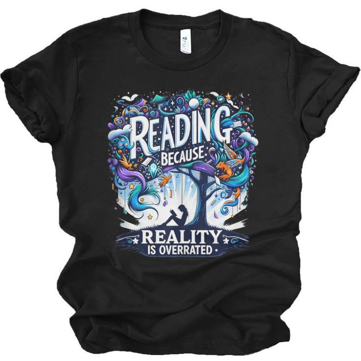 Introvert Reader Bibliofile Bookworm Loves Books Unisex Jersey T-Shirt