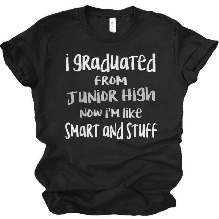 Junior High Graduate TShirt Middle School Graduation Shirt Unisex Jersey T-Shirt