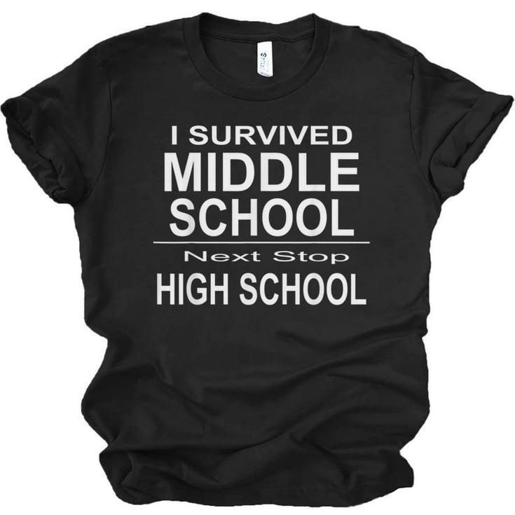 Junior High Graduation Shirt-Middle School Graduation Unisex Jersey T-Shirt
