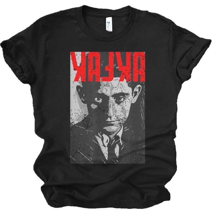 Kafka Franz Portrait Books And Literature Unisex Jersey T-Shirt