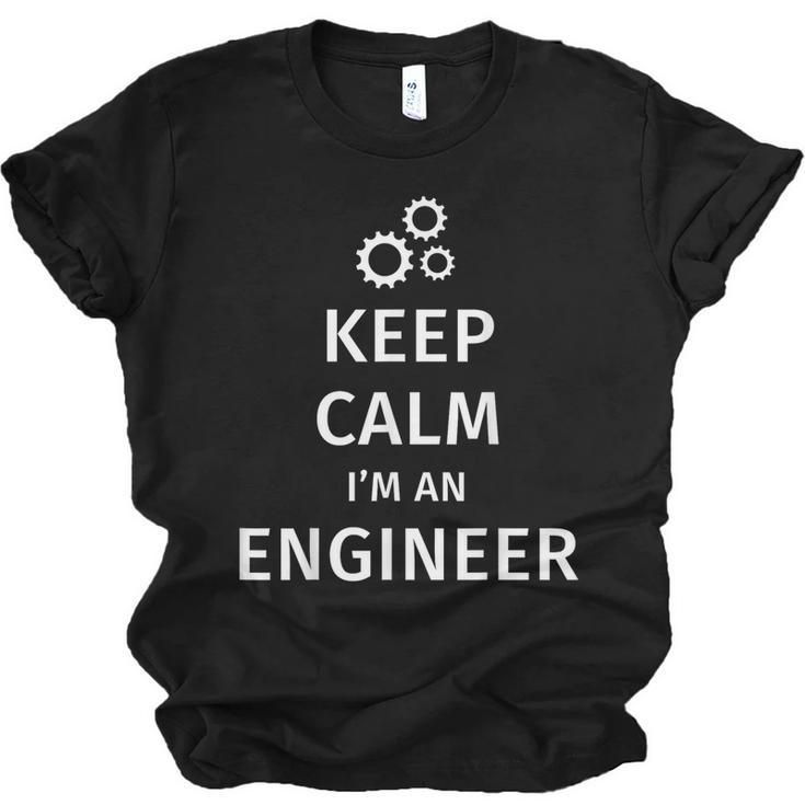 Keep Calm I'm An Engineer Engineer Graduation Unisex Jersey T-Shirt