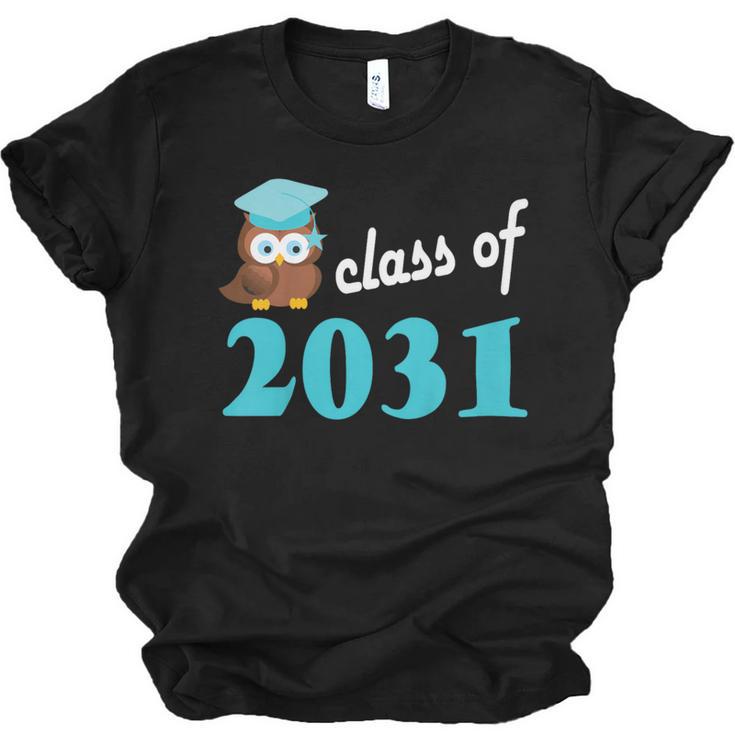 Kids Class Of 2031 Graduation Year T-Shirt Back To School Unisex Jersey T-Shirt