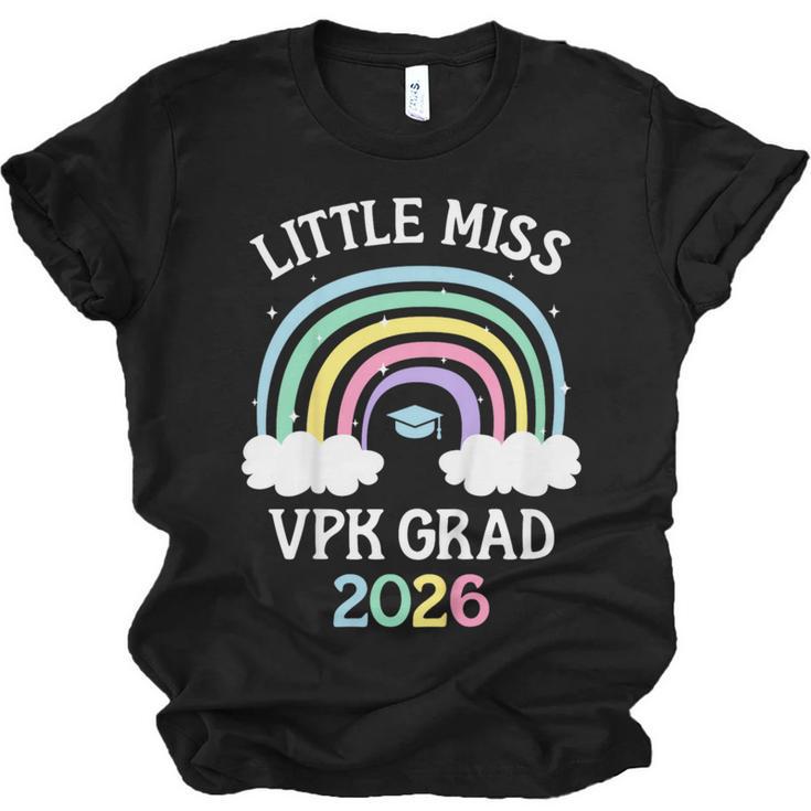 Kids VPK Graduation 2026 Rainbow VPK Grad Unisex Jersey T-Shirt