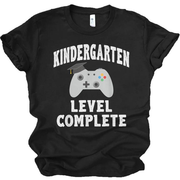 Kindergarten Gamer Graduate Graduation Unisex Jersey T-Shirt